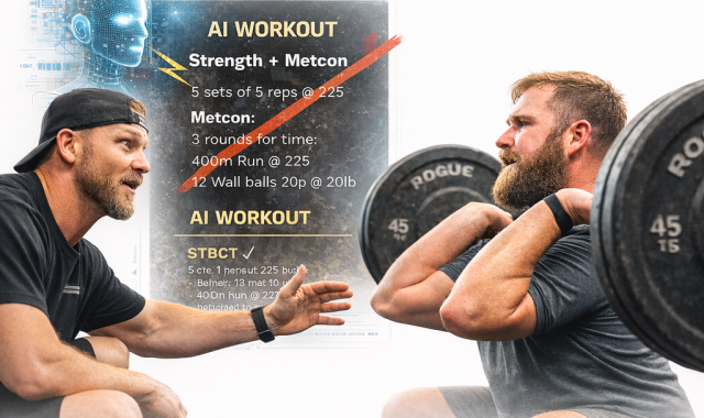 We don't just build workouts. We COACH